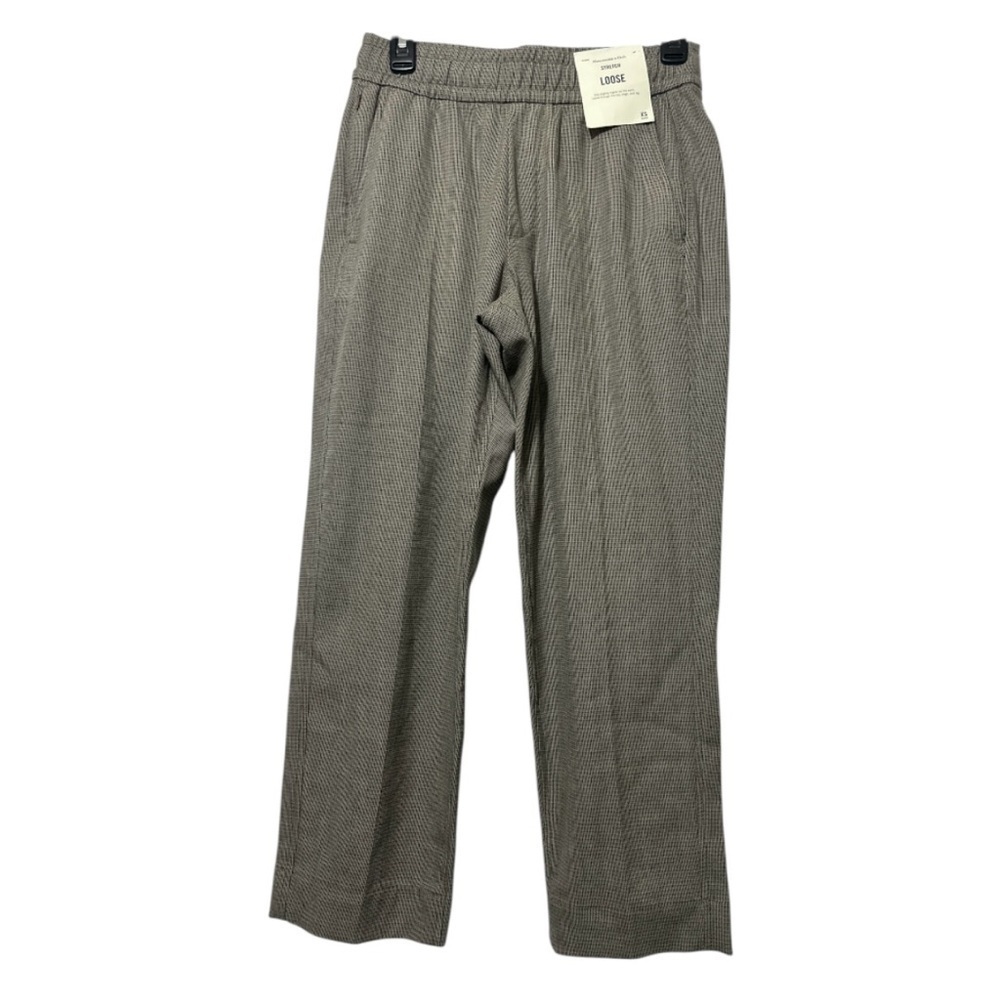 Abercrombie & Fitch Gray Straight Leg Trousers
